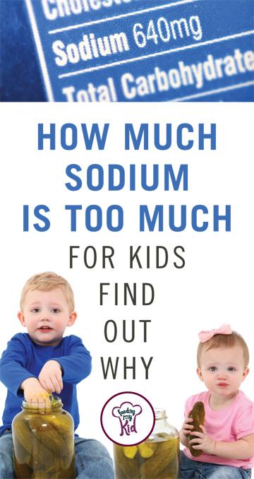 What is your child's daily sodium intake? Is it too much? Find out in this article. Solutions and tips on how to eat better.