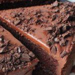 Super Decadent Chocolate Cake With Chocolate Fudge Frosting