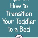Transitioning to toddler bed