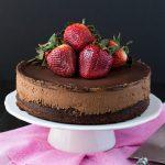 Triple Chocolate Mousse Cake