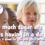 Check out one mom’s experiment to see the amount of sugar in food & drinks marketed to us as healthy like apple juice, orange juice, sports drinks, etc.