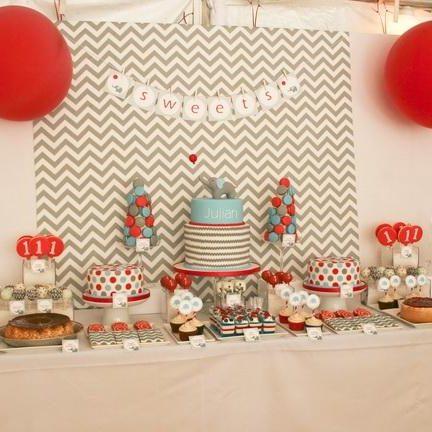 Baby Elephant Themed First Birthday Party