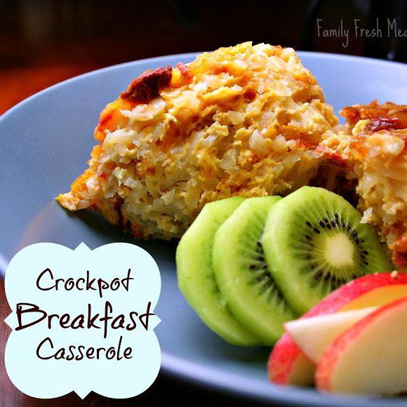 Crockpot Breakfast Casserole