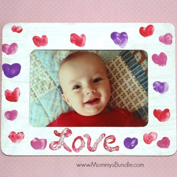 Fingerprint Heart Frame