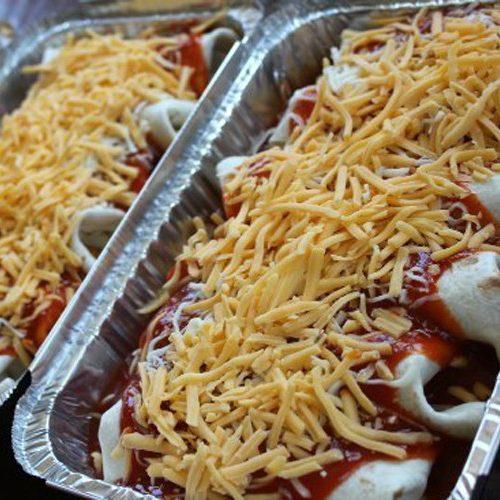 Freezer Beef Enchiladas