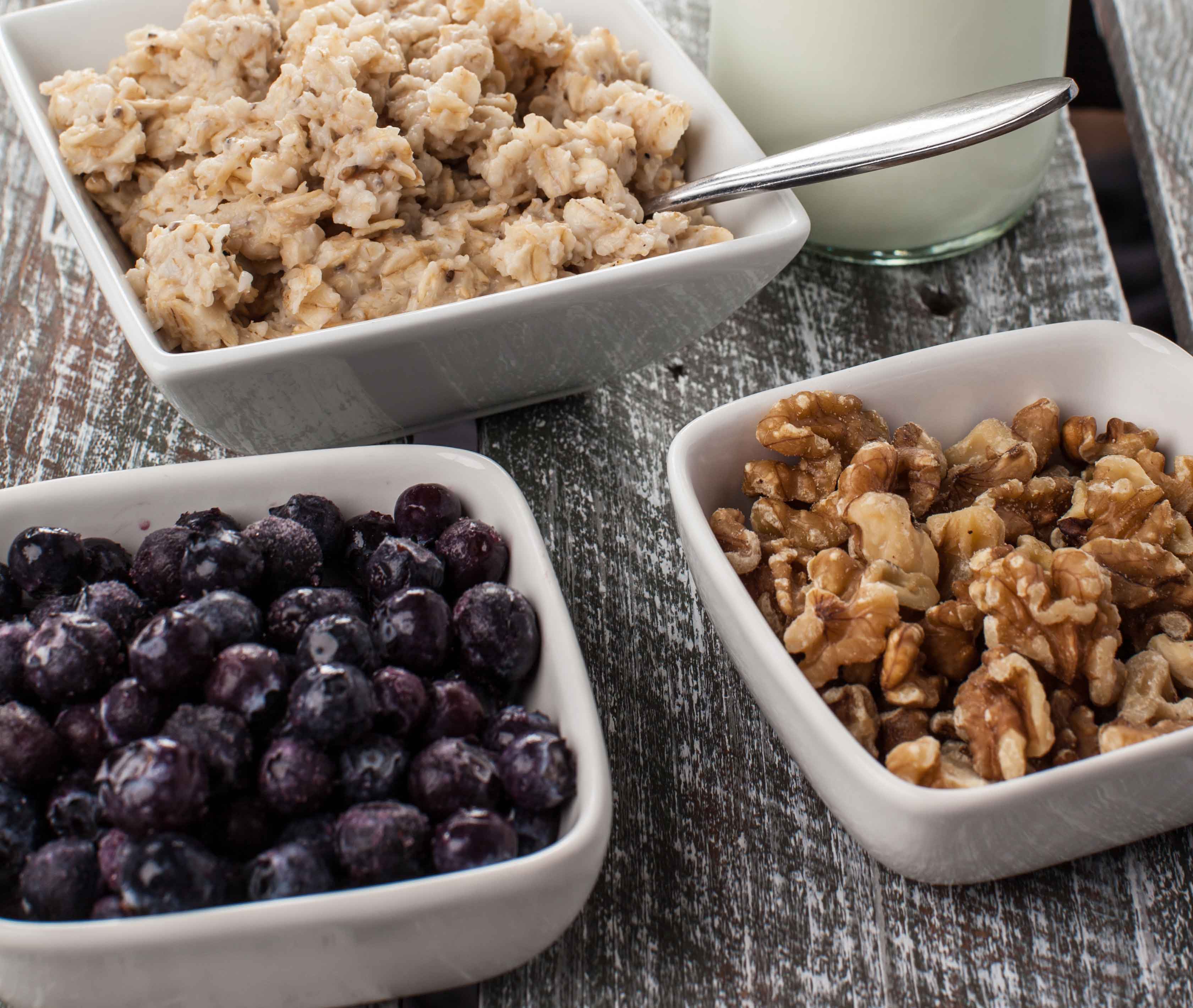 Blueberry Oatmeal Recipe. Healthy Breakfast Recipe