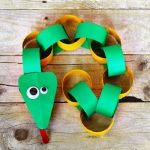 How To Make A Paper Chain Snake