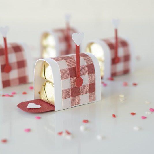 Mini Chocolate Mailboxes