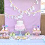 Pastel Unicorn Themed Birthday Party