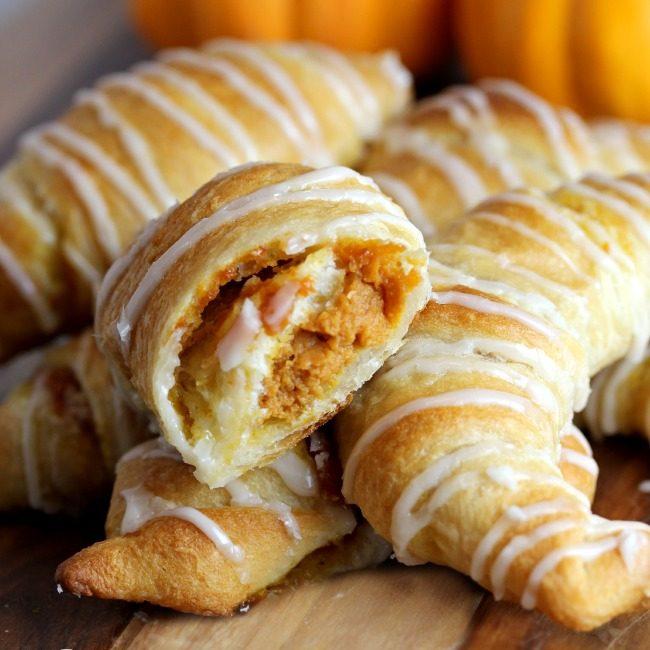 Pumpkin Pie Crescents