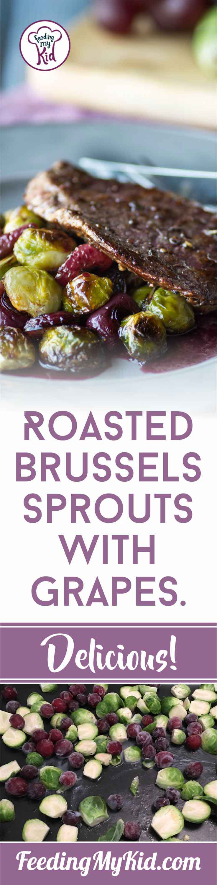 Roasting your Brussels sprouts brings out their sweet flavor! This roasted Brussels sprouts recipe is a delicious combination and it's so easy to prepare.