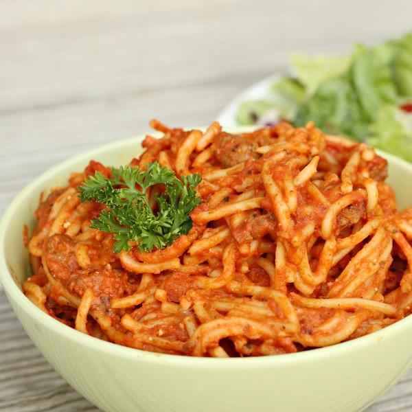 You Can Use Your Slow Cooker to Make Spaghetti. Amazing!