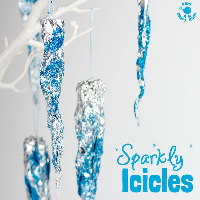 Stunning Sparkly Icicle Craft