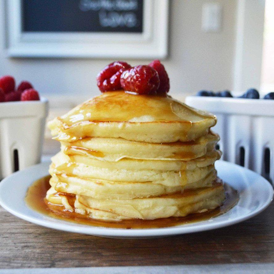 Sweet Cream Ricotta Pancakes