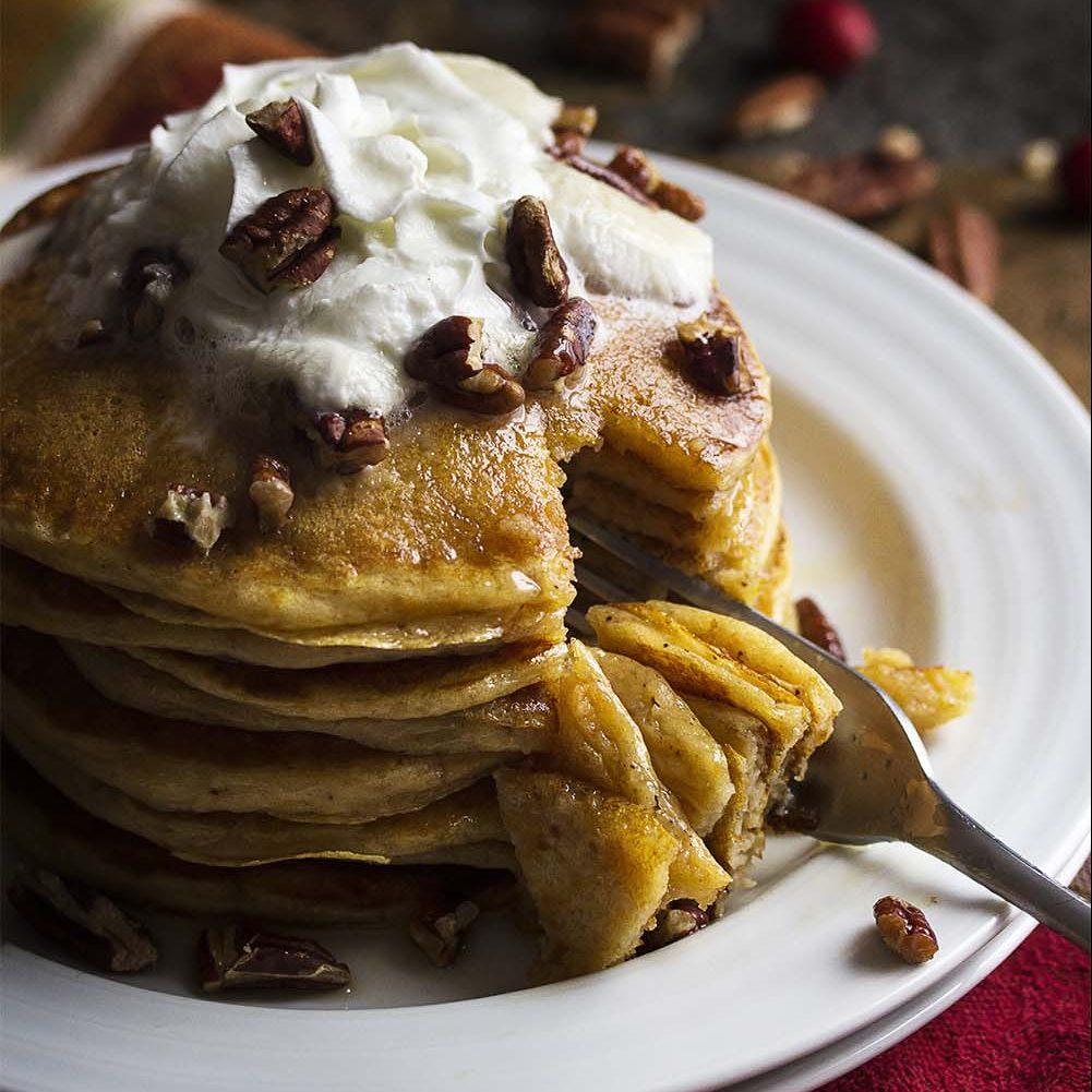 Sweet Potato Buttermilk Pancakes