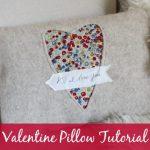 Valentine Heart Pillow