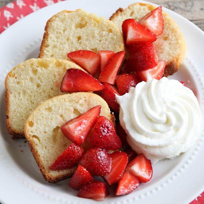 Vanilla Almond Pound Cake