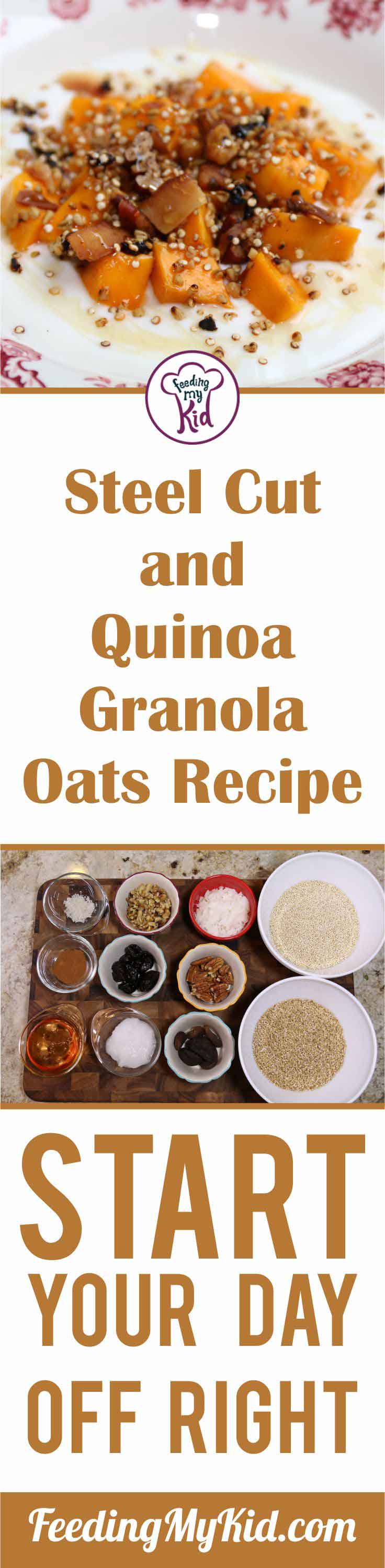 This healthy granola recipe has a ton of fiber, no preservatives, and you can likely find all of these ingredients in your pantry.