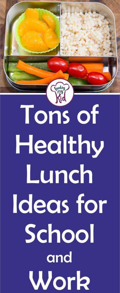 You can give your kids so many different options for lunch. This list of healthy and easy lunch ideas for kids will keep them full all day.