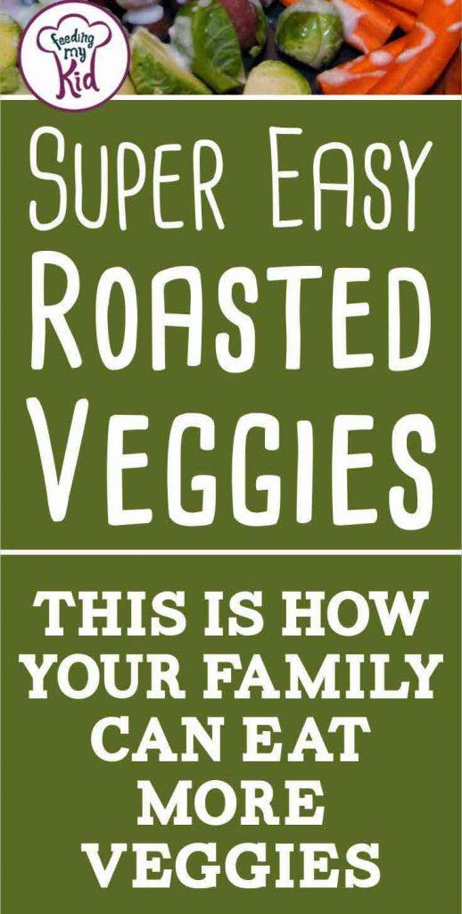 Roasting vegetables brings out their sweet flavor. Roasted vegetables are great with coconut oil and get your family to eat more veggies.
