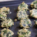 These spinach balls are easy to make and a great grab and go snack. They're the perfect healthy snack for toddlers and preschoolers.