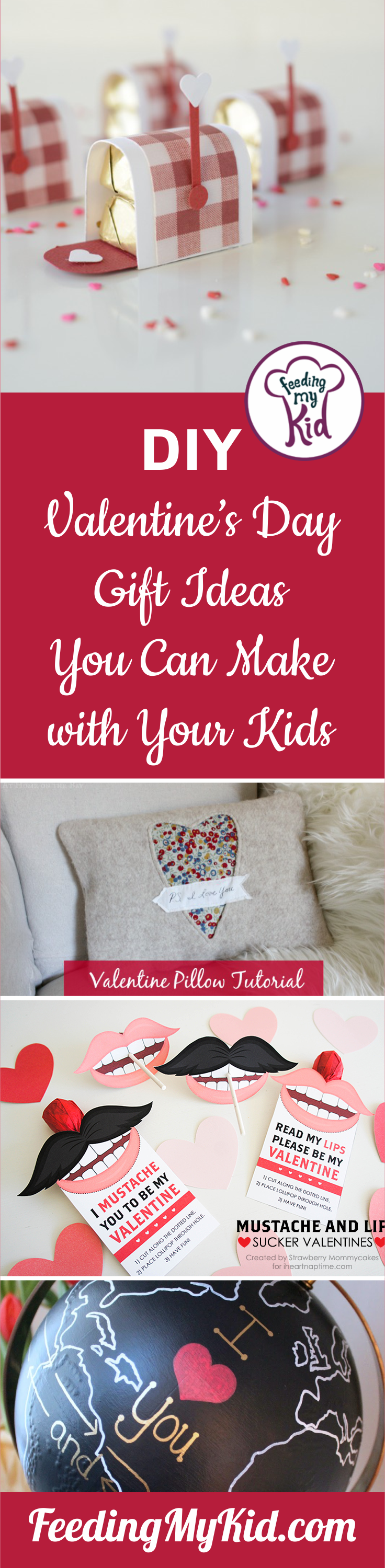 These Valentine's Day gift ideas are the perfect DIY gifts for your loved ones. Your kids will love creating these gifts with you.