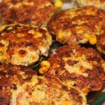 zucchini and corn patties