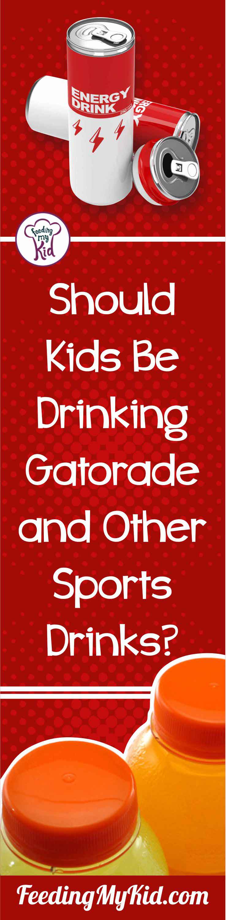 Are sports drinks healthy? Should we give them to our kids? Find out why you should reconsider giving sugary drinks to your kids.