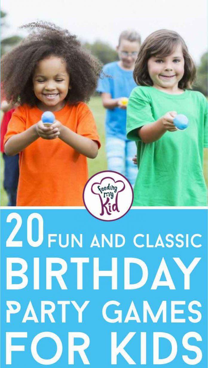 Birthday Party Games for Kids. Keep Them Entertained!