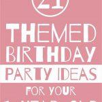 birthday party themes