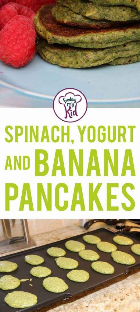 These spinach-filled healthy pancakes are delicious and full of added nutrition. Try these out for breakfast for a vitamin-packed start to your day.