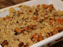 I mixed the sweet flavor of a sweet potato and the creaminess of risotto to create this yummy sweet potato risotto. Perfect for Passover!