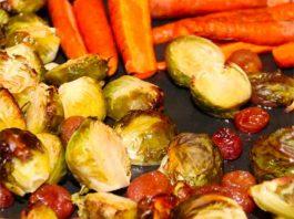 Roasting vegetables brings out their sweet flavor. Roasted vegetables are great with coconut oil and get your family to eat more veggies.