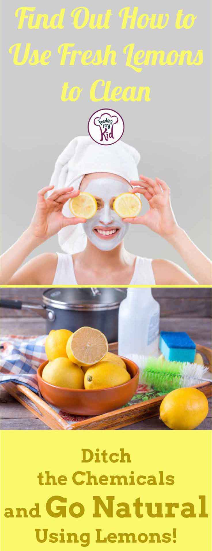 Step outside the cooking scene. Check out these creative lemon uses. Use fresh lemon to highlight your hair, brighten your skin, and more!