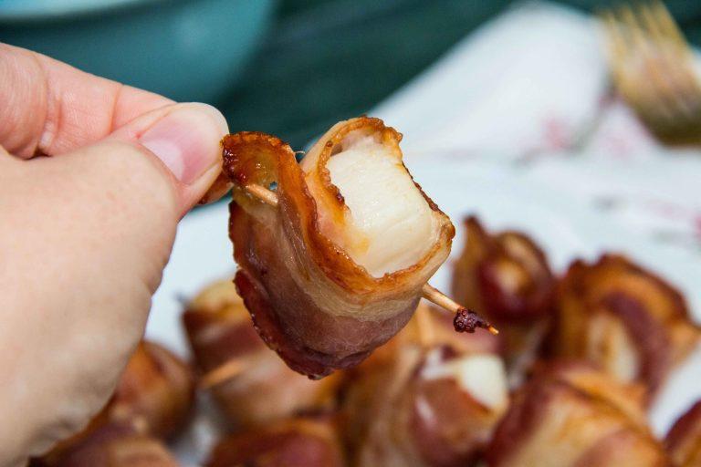 Impress Your Guests with Bacon Wrapped Scallops. Super Simple!