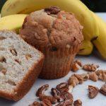 Why make a whole loaf of banana bread when you can make single serve banana bread muffins? Classic banana bread in half the time!