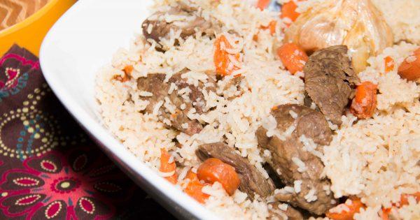 Easy Rice Pilaf with Lamb. Easy, Delicious, and Gluten-Free!