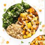 Curry Roasted Vegetable Quinoa Bowls