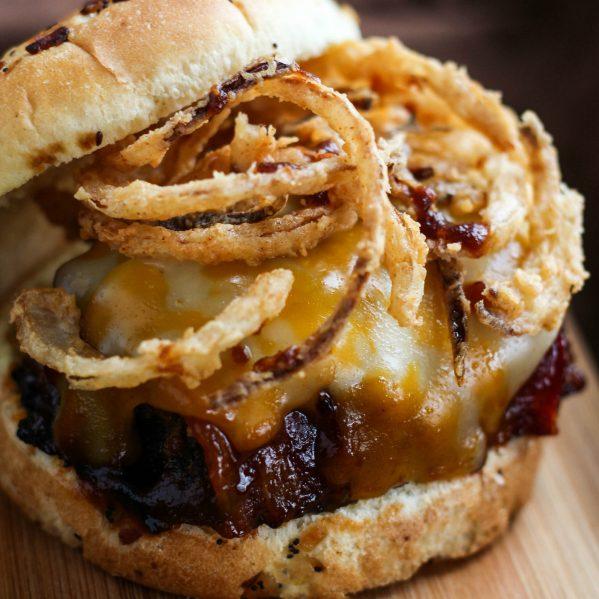 Bourbon Bbq Bacon Meatloaf Sandwich