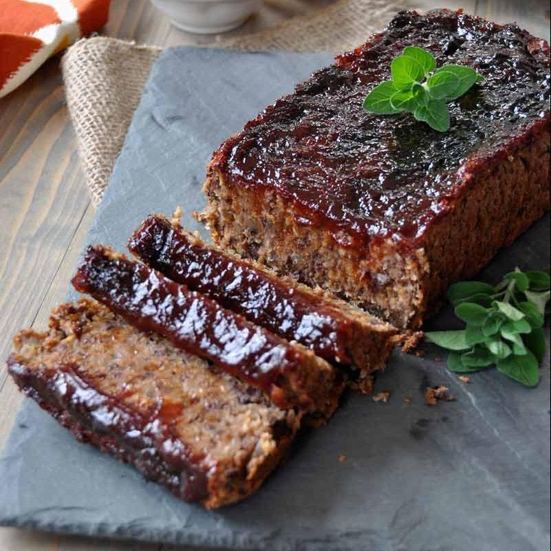 Smoky Southern-Style Meatless Meatloaf