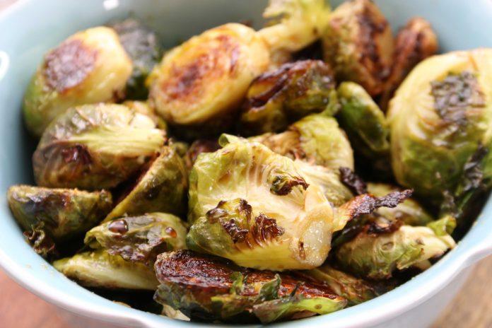 Balsamic and Honey Brussels Sprouts