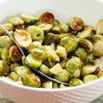 Brussels Sprouts with Parmesan Cheese and Garlic