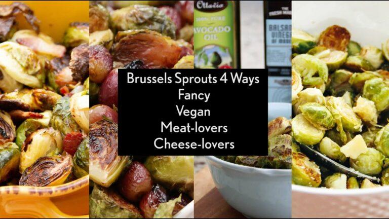 Video: Brussels Sprouts 4 Delicious Ways to Roast These Veggies
